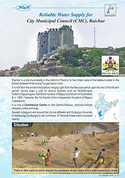 CMC, Raichur_Rampur TBCL Canal_Water Supply_ARS