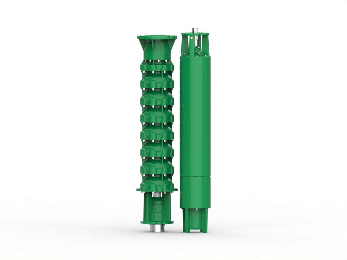 Large, Submersible Bore Hole Pumpsets for Passive Dewatering of Mines, Irrigation & Water Supply